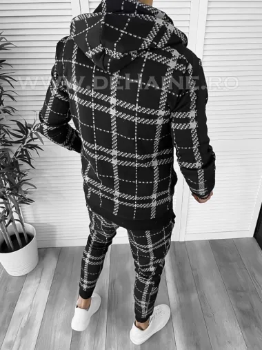 Hanorac barbati slim fit negru K420 P20-4.1